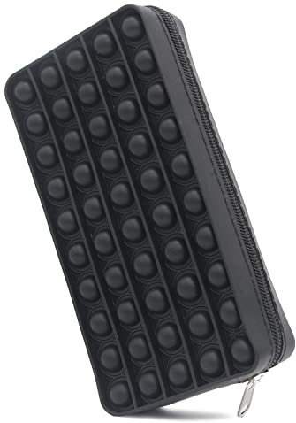 Pop it Federmäppchen, Fidget Pencil Case, Push Bubble Pop, Stressabbau, for Mädchen und Teenager, Schule