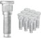 Frankberg 10x Radbolzen Radschraube Hinten Kompatibel mit Elgrand NP300 Navara Pathfinder Forester Legacy Levorg Tribeca 1.6L-4.8L 1988-2021