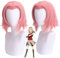 Rcrllya Anime Haruno Sakura Cosplay Perücken Rosa Kurzen Hitzebeständig Synthetische Haar Perücke Kappe Für Mädchen