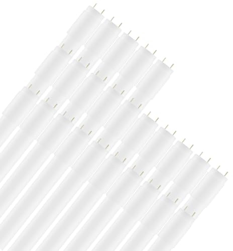 NuLoXx 25er Pack LED T8 Röhre 18W/840 4000K G13 neutralweiß 120cm LED-Leuchtstoffröhre inkl. LED Starter, 2160 Lumen, 270° Ausstrahlungswinkel, nicht dimmbar, KVG, Ersatz für 36 Watt Leuchtstoffröhre