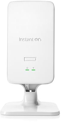 HPE Networking Instant On Access Point AP22D 2x2 WiFi 6 Indoor Wireless Access Point | Single-Room, Secure, Smart Mesh Support | Power Source Not Included | RW rest-of-world Model (S1U76A)