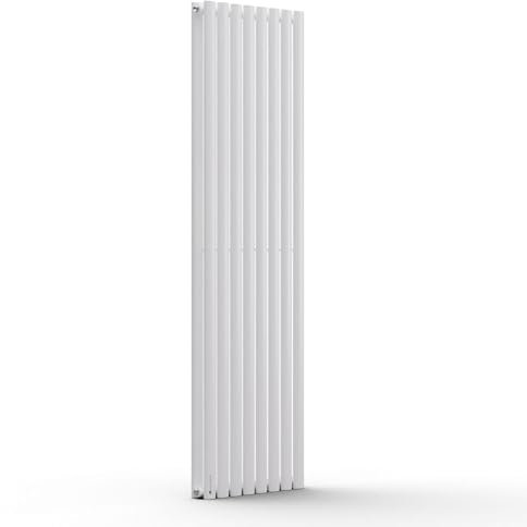 blumfeldt Radiateur Eau Chaude Design, Radiateur Vertical Eau Chaude pour Chauffage Maison, Faible Conso d'Energie, Silencieux, Chauffage Mural 1472W pour Salle de Bains, Seche Serviette Eau Chaude
