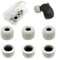 FUBESK EarTips für Sony WF-1000XM4 Memory Foam Tips Replacement for für Sony WF-C500 LinkBuds S Earbuds Tips for für Sony Case Cover(M Gray)