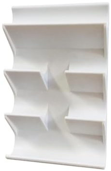 memobe - Markerhalter - Magnetisch - für 4 Markers/Stifte - Stifthalter - für Whiteboard, Magnettafel, Trockenlöschtafel - Montage ohne Bohren - aus Kunststoff - Weiß - Magnetwand Zubehör, Organizer