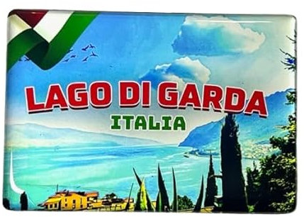 Gardasee Magnet Lago di Garda Souvenir Italien Kühlschrankmagnet Gardasee Geschenkartikel Lago di Garda Magnet 251223