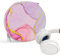 Geekria NOVA Headphones Case Compatible with Skullcandy Hesh Evo/ANC/3, Crusher ANC2, Replacement Hard Shell Travel Carrying Bag with Cable Storage (Pink Marble)