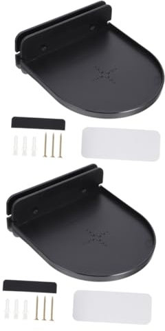 IMIKEYA 2 STK WLAN-Stand drahtloser WLAN-Router Aufbewahrung der Lautsprecherwand Soundbar praktischer Lautsprecherhalter wandmontiertes Lautsprechergehäuse An der Wand montiert