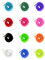 IUDWCG 12 Pcs Flauschiges Wurmspielzeug, Magische Würmer, Katzenspielzeug, Spielfigur, Tragbar, Ausgestopft, Für Katzen, Teaser Wand, Wackelwürmer, Kätzchentraining Haustierspielzeug