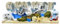 Souvenir Magnet Ostsee Möwe Robbe 10 x 4 cm Kühlschrankmagnet Deko GCG 3420