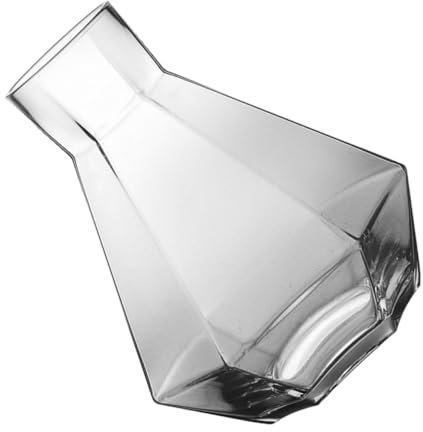 CIYODO Glass Water Jug Pitcher 1340ml Crystal Glass Cold Water Pot Home Use Large Capacity Gold Rim Random Without Plug Suitable for Juices and Tea