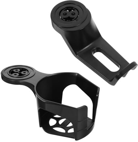 Uonlytech 2pcs Gaming Desk Accessories Headset Holder under Desk Phone Holder Cup Mount