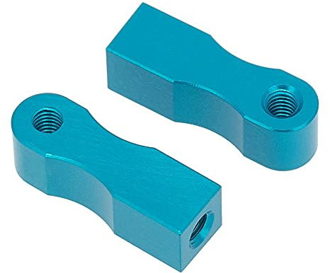 Hermosiey 2 StüCke Metal Servo Mount Befestigungs Halterung für TT01 TT-01 1/10 RC Auto Upgrade Teile