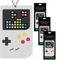 Duftbaum Auto Lufterfrischer – Game Boy Tetris Retro Design mit Rainforest Duft – Hochwertiger Duftanhänger grau – 3er Pack