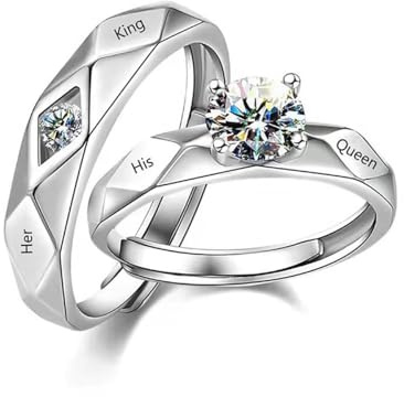 KONFEN Bagues Ouvertes Ajustables en Émeraudes de Haute Qualité Pour Femmes, Bague Serpent en Zircon, Bijoux de Mariage Classiques, ÉléGants et Vintage Pour Femmes, Vert, Acier