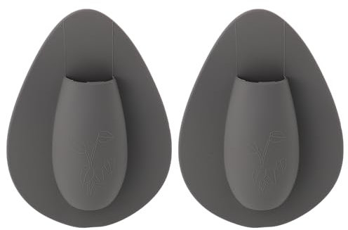 PRETYZOOM 2stücke Silikon Blumenvase Abnehmbar Selbstklebend Wanddeko Für Heimdekoration Mit Blumenbehälter Praktisch Für Jede Wandfläche