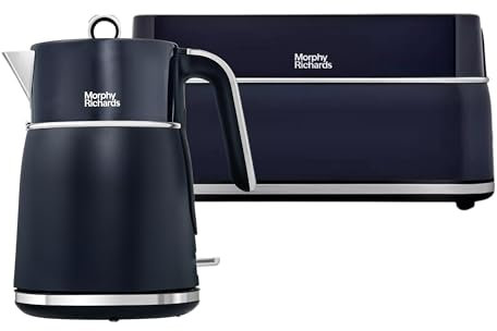 Morphy Richards Signature Kettle and Toaster Sets, (Midnight Blue)
