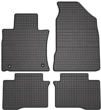 Wielganizator SolidPRO Gummimatten passend für SsangYong Tivoli (2015-) | Qualität: Premium - Genaue Passform, rutschfest 4-teilig Fußmatten- Schwarz