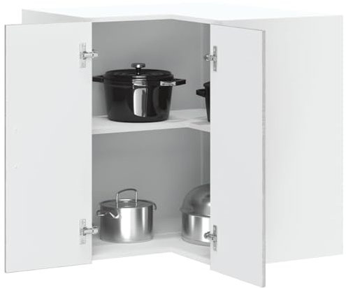 Snsowed Armario de Cocina de Esquina de Pared Kalmar Gris Sonoma, Mueble Fregadero, Mueble Baño Cocina, Modulos De Cocina, Armario Baño Cocina - 853623