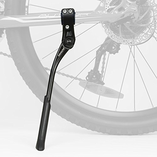 Fahrrad Ständer AKS-530 RS 24-29 Zoll Seitenständer Hinterbau Alu schwarz