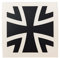 Café Viereck ® Bundeswehr Eisernes Kreuz Aufkleber – 5 cm x 5 cm