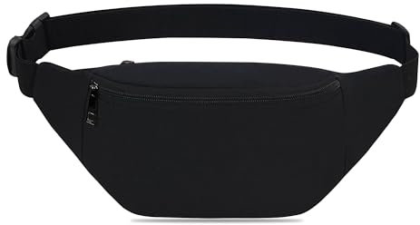 G4GADGET Unisex Waistpack Reisezubehör-Geldgürtel, Schwarz