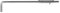 SO-TOOLS® Gartentorriegel 520 mm Gartentorverriegelung Bolzenriegel Schubriegel