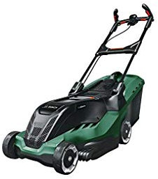 Bosch Elektro Rasenmäher AdvancedRotak 770 (Grasfangbox 50 l, 1800 Watt, 46 cm Schnittbreite, 20-80 Schnitthöhe)