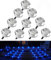 10er Set LED Bodeneinbauleuchte Spotlight Aussen Ø30mm DC12V 0.6W Einbaustrahler LED Boden Licht IP67 Wasserdicht Einbauleuchten Terrasse Küche Garten Led Lampe