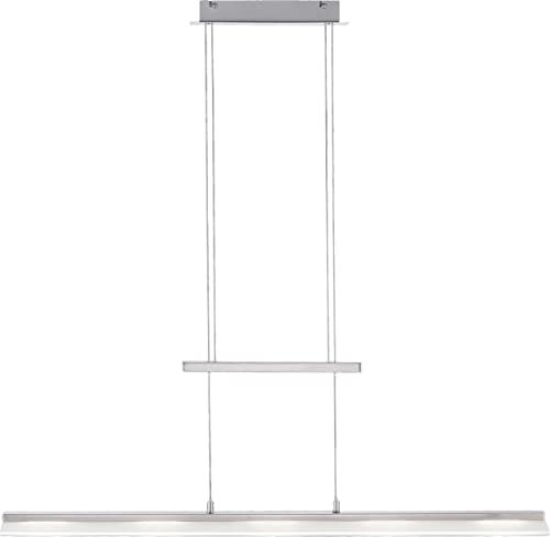 NELE Leuchten Direkt Pendelleuchte, stahl 5xLED-Board 4W 2700-5000K Innenleuchte, IP20