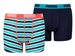 PUMA 2 er Pack Boxer Boxershorts Jungen Kinder Unterhose Unterwäsche
