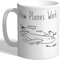 I Love Mugs - How Planes Work - Funny Diagram - Mug, Ceramic, 11fl.oz.