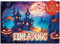 KARTENVERSAND24 Halloween Einladung Halloweenparty Einladungskarten Kinder Erwachsene Party Kinder-Geburtstag Gespenster Geist Hexe Karten Grusel Einladungen (Horror)