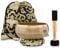 Lot de Bol Chantant Tibétain Om pour Yoga, Méditation et Détente - Bol Chantant Tibétain Peint à la Main Ø 16 cm, Double Maillet avec Feutre et Cuir, Coussin d'Anneau, Sac et Instructions