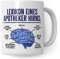 Apotheker Tasse Hirn Kaffeetasse lustig Apotheke Kaffee-Becher Humor Pharmazie Pharmazeut Geschenk Geschenkidee Kollege Witz Meme Lexikon (Apotheker)