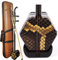 NS Musical Profi Ebony Erhu, 2-saitige chinesische Violine Geige mit NICOSHINE Erhu Bogen, 10-Gitter Trommelhaut, inklusive Lern-DVD, Kolophonium, Reinigungstuch, Brücke, und Hartschalenkoffer