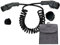 InLine EV 16277S - Cavo di ricarica a spirale per auto elettrica, 7,5 m, tipo 2 EN 62196, con custodia, 11 KW MAX./7,4 KW/3,7 KW, 16A, 3 fasi, compatibile con modelli come i3, iX, ID.3, ID.4 e altri,