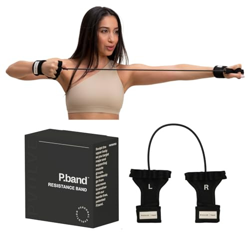 Pvolve P.Band Exercise Resistance Band - Home Workout Equipment to Strengthen Arms, Back and Shoulders, Light Weight Comfortable Glove Design to Improve Mobility, Stability and Posture