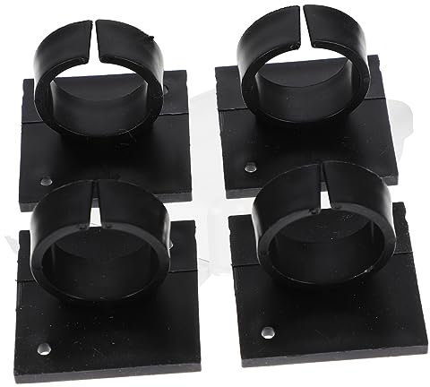 ETHZZLE 4pcs Mount for Mic Clip Large Mic Hooks Adhesive for