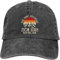 Hiking Life Baseballkappe, Golfmütze, verstellbar, klassisch, niedriges Profil, Baumwolle, für Herren und Damen, Hike Camp Adventure Zion Utah National Park Black 16, Einheitsgr��e