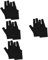 INOOMP 4 Paare DREI-Finger-Handschuhe Bequeme Billardhandschuhe Yoyo-Zubehör 3 Finger Handschuhe Billard handschuh Pool-Queue schützende Poolhandschuhe Sport-Pool-Handschuhe Jo-Jo Verein