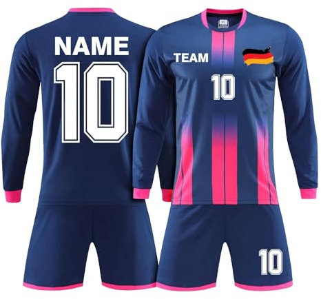 Topassion Custom Football Jersey Kids Deutschland Tshirt Herren Shorts Trikot Set Em Fanartikel Deutschland Trikot Em 2024 Herren Individuelles Trikot Trikot Deutschland Maßgeschneidertes Trikot