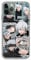 Phone Case Jujutsu Kaisen Satoru Gojou Aesthetic Collage Compatible with iPhone 11 12 13 14 15 Pro Max Mini XR SE 2022 7 8 X Xs 6S Plus For Samsung S21 S22 S23 Ultra A12 A51 A71 5G Transparent