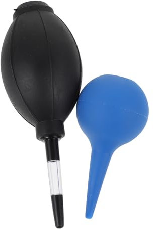 minkissy 2stücke Ohrreinigungsball-set Aus Weichem Für Junge Mädchen Und Erwachsene Einfache Anwendung Zur Gründlichen Ohrenschmalzes Farblich Sortiert Blau Und Transparent