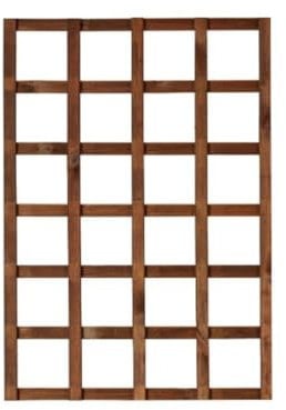 Griglia in legno per esterno Hortus 60x90 cm, impregnato in autoclave, colore castagno - Spedizione Gratuita da 99€