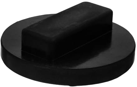 PartyKindom Jack Rubber Pad Lifting Tool Pad Rubber Heavy Duty for Car Repair Garage Workshop Use