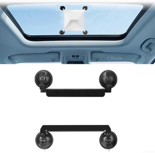 Para Starlink para mini kit de montaje de ventosa, soporte de aleación de aluminio para techo corredizo de coche, parabrisas, recepción de señal estable, 4 tazas fuertes