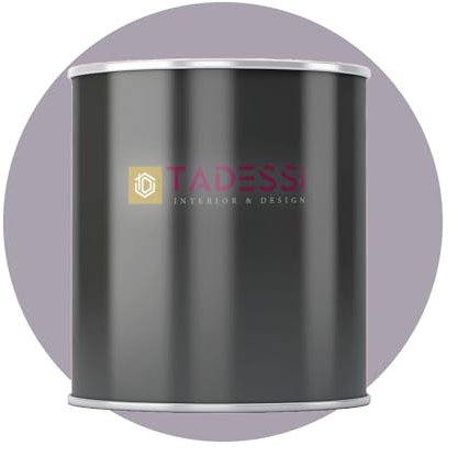 Tadessi Peinture d'intérieur violet fumé - Peinture murale mate lavable - Peinture à émulsion - Sans odeur et sans solvant - Bidon de 1 l