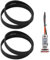 GIONAR 4Pcs Vacuum Cleaner Drive Belt 141mm EPH205 for Shark NZ801UKT40 NZ801UKT 40 NV801UKT NV771 NV770 HV390 HV391 HV392 IF202 IF201 IF281 IF282 IC162 IC160, Vacuum Parts for Shark