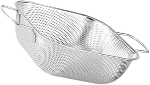 GREENADSCAPE Scolapasta in Acciaio Inox Colino Scolapasta Per Pasta Spaghetti Frutta Verdura Cibo Domestico