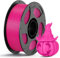 ANYCUBIC PLA Filament 1,75mm, Refill PLA und Spool Kit, 3D Drucker Filament PLA, Vakuumverpackung, Intelligente Identifikation, 1KG Magenta